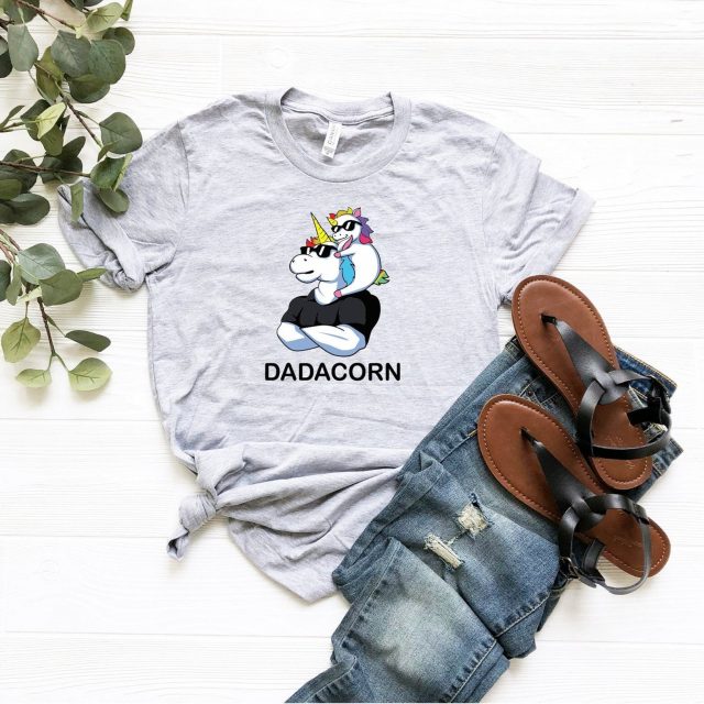 Dadacorn Shirt, Unicorn Dad Shirt, Unicorn Daddy T-Shirt, Funny Dad Shirt Gift, Gift For Dad, Fathers Day Shirt, Father's Day Gift, Dad Tee